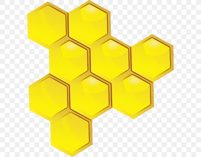 Honeycomb Product Design Symmetry Angle, PNG, 598x640px, Honeycomb, Symbol, Symmetry, Yellow Download Free
