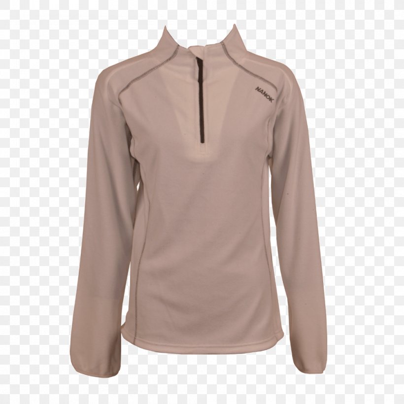 Long-sleeved T-shirt Long-sleeved T-shirt Blouse Neck, PNG, 1000x1000px, Sleeve, Beige, Blouse, Long Sleeved T Shirt, Longsleeved Tshirt Download Free