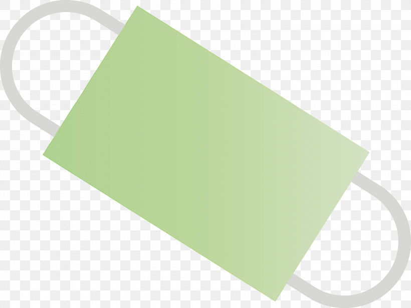 Medical Mask, PNG, 3000x2253px, Medical Mask, Green, Rectangle, Yellow Download Free