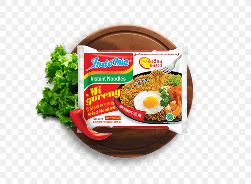 Mie Goreng Instant Noodle Fried Noodles Vegetarian Cuisine Indomie Mi Goreng, PNG, 600x600px, Mie Goreng, Convenience Food, Cuisine, Dish, Food Download Free