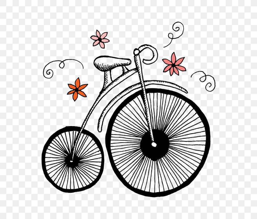 Bicycle Wheels Tattoo Cycling Penny-farthing, PNG, 700x700px, Bicycle, Abziehtattoo, Area, Bicycle Accessory, Bicycle Drivetrain Part Download Free