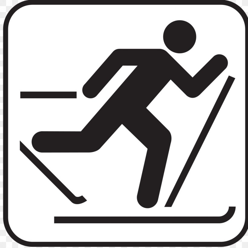 Cross-country Skiing Alpine Skiing Pictogram Water Skiing, PNG, 1024x1024px, Crosscountry Skiing, Alpine Skiing, Area, Black, Black And White Download Free