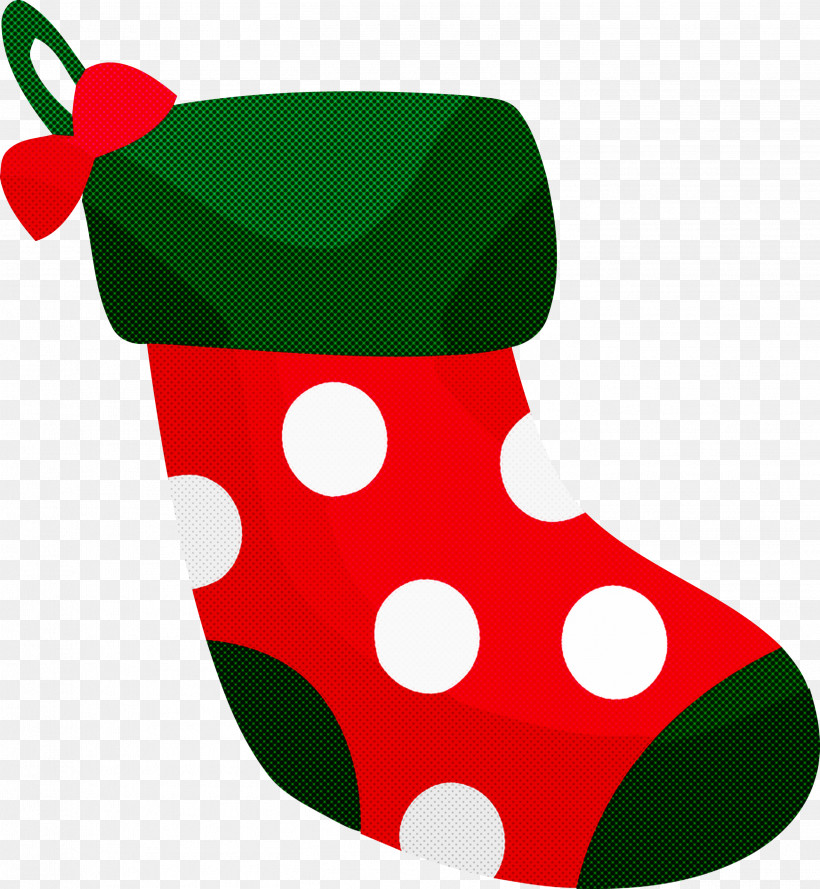 Christmas Stocking Christmas Ornament, PNG, 2809x3047px, Christmas Stocking, Christmas Decoration, Christmas Ornament, Green, Interior Design Download Free