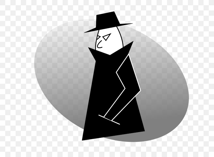 Espionage Clip Art Silhouette Image Spy Film, PNG, 750x600px, Espionage, Black, Black And White, Detective, Film Download Free