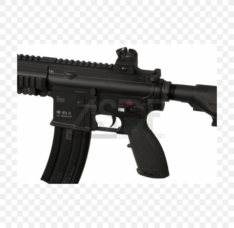 Heckler & Koch HK416 Airsoft Guns Heckler & Koch UMP, PNG, 700x800px, Watercolor, Cartoon, Flower, Frame, Heart Download Free