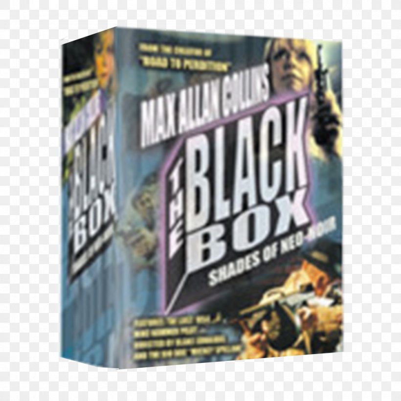 Black Box Neo-noir Poster Film Noir, PNG, 1000x1000px, Black Box, Advertising, Film Noir, Max Allan Collins, Neonoir Download Free