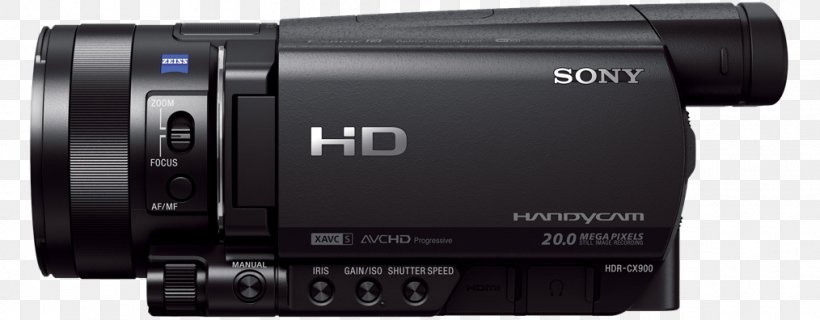 Sony Corporation Camcorder 4K Resolution Camera Sony Handycam FDR-AX100, PNG, 1014x396px, 4k Resolution, Sony Corporation, Camcorder, Camera, Camera Accessory Download Free