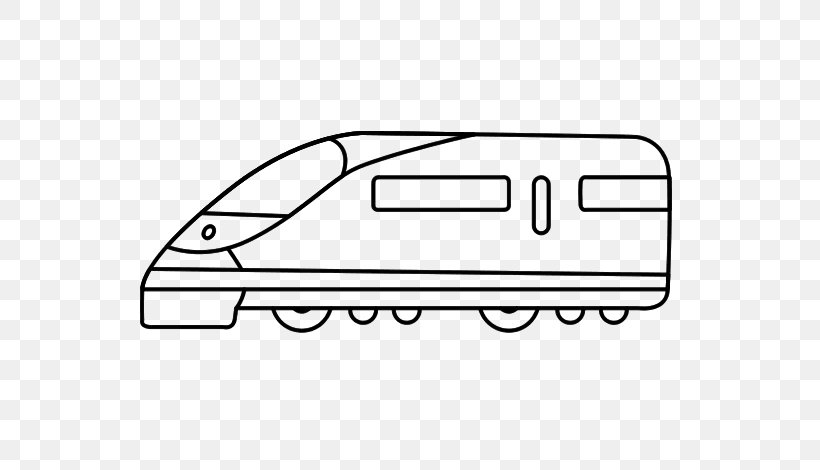 Train Coloring Book TGV Transport Thomas, PNG, 600x470px, Train, Area, Auto Part, Automotive Design, Black Download Free