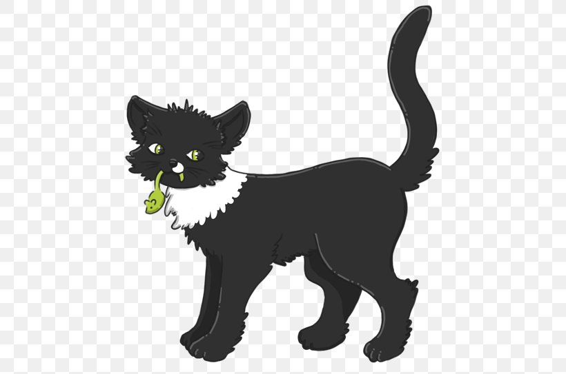 Black Cat Kitten Whiskers Domestic Short-haired Cat Wildcat, PNG, 500x543px, Black Cat, Black, Black And White, Black M, Canidae Download Free