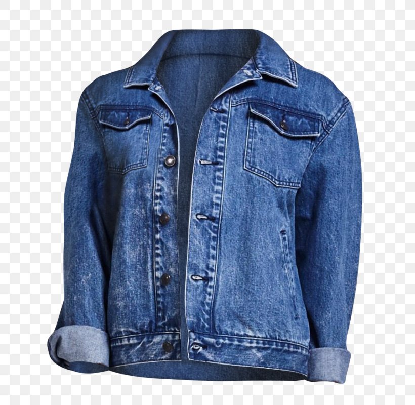 Denim Jacket Blue Textile T-shirt, PNG, 720x800px, Denim, Blue, Bluza, Button, Gilets Download Free