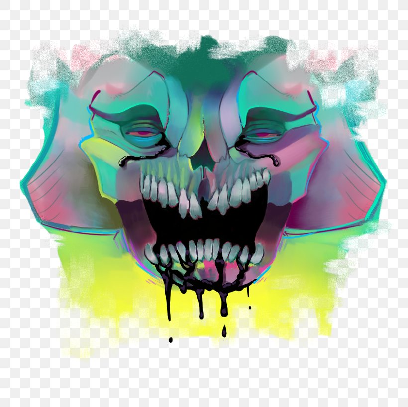 Graphic Design Visual Arts Desktop Wallpaper Skull, PNG, 800x819px, Visual Arts, Art, Bone, Computer, Fictional Character Download Free