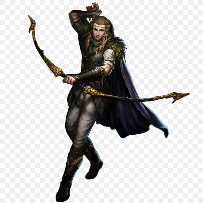 Pathfinder Roleplaying Game Dungeons & Dragons Half-elf Ranger, PNG, 1000x1000px, Pathfinder Roleplaying Game, Action Figure, Costume, D20 System, Dark Elves Download Free