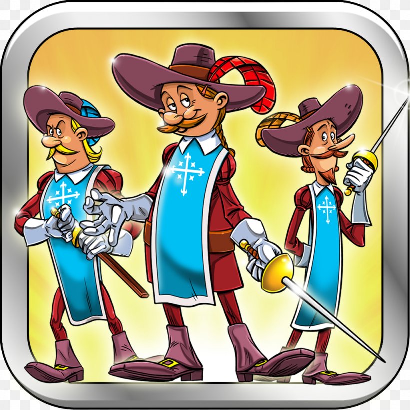 The Three Musketeers: One For All! Wii Legendo, PNG, 1024x1024px, Three Musketeers, Art, Cartoon, Fiction, Fictional Character Download Free