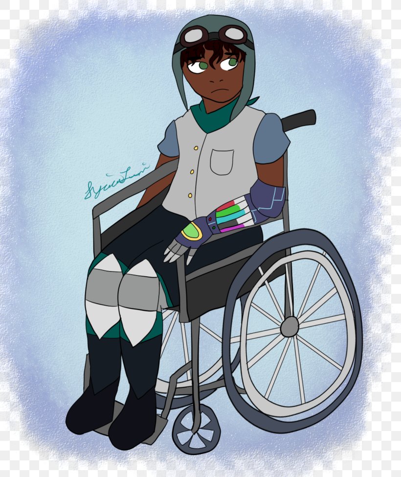 Wheelchair Sitting Cartoon, PNG, 820x974px, Wheelchair, Beautym, Behavior, Cartoon, Character Download Free