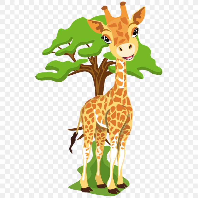 Baby Giraffes Free Content Clip Art, PNG, 1000x1000px, Giraffe, Animal, Animal Figure, Baby Giraffes, Blog Download Free