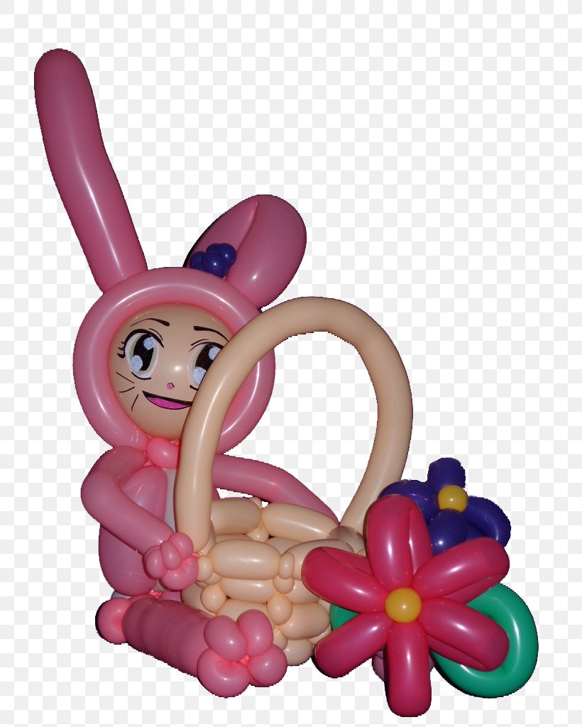 Balloon Latex Toy Pipe Tube, PNG, 768x1024px, Balloon, Baby Toys, Character, Color, Easter Bunny Download Free