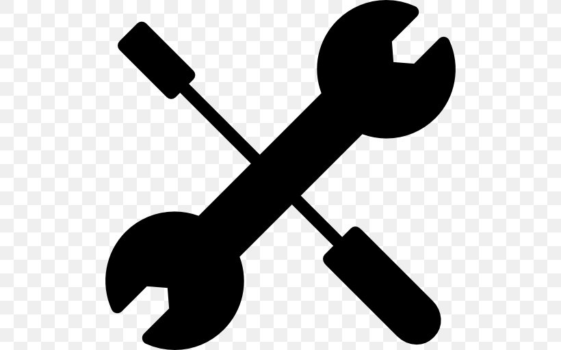 Mechanic Spanner, PNG, 512x512px, Tool, Artwork, Black And White, Drawing, Silhouette Download Free