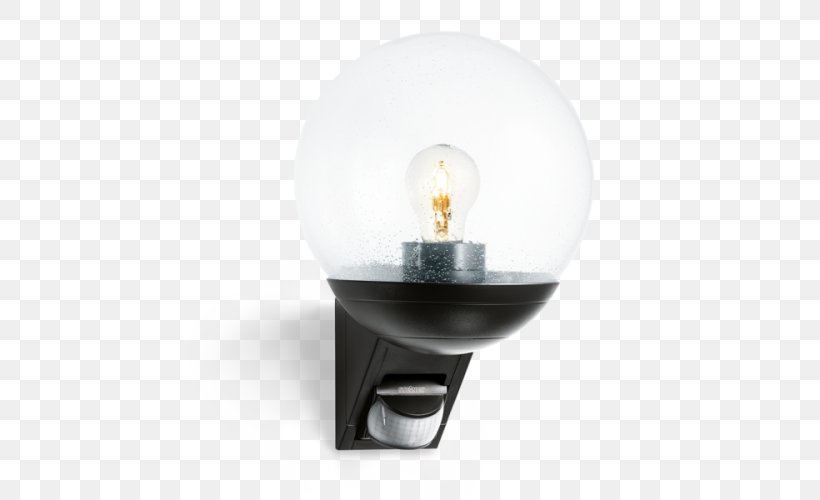 Motion Sensors Light Fixture Steinel Lighting LED Lamp, PNG, 500x500px, Motion Sensors, Bipin Lamp Base, Edison Screw, Incandescent Light Bulb, Infrared Download Free