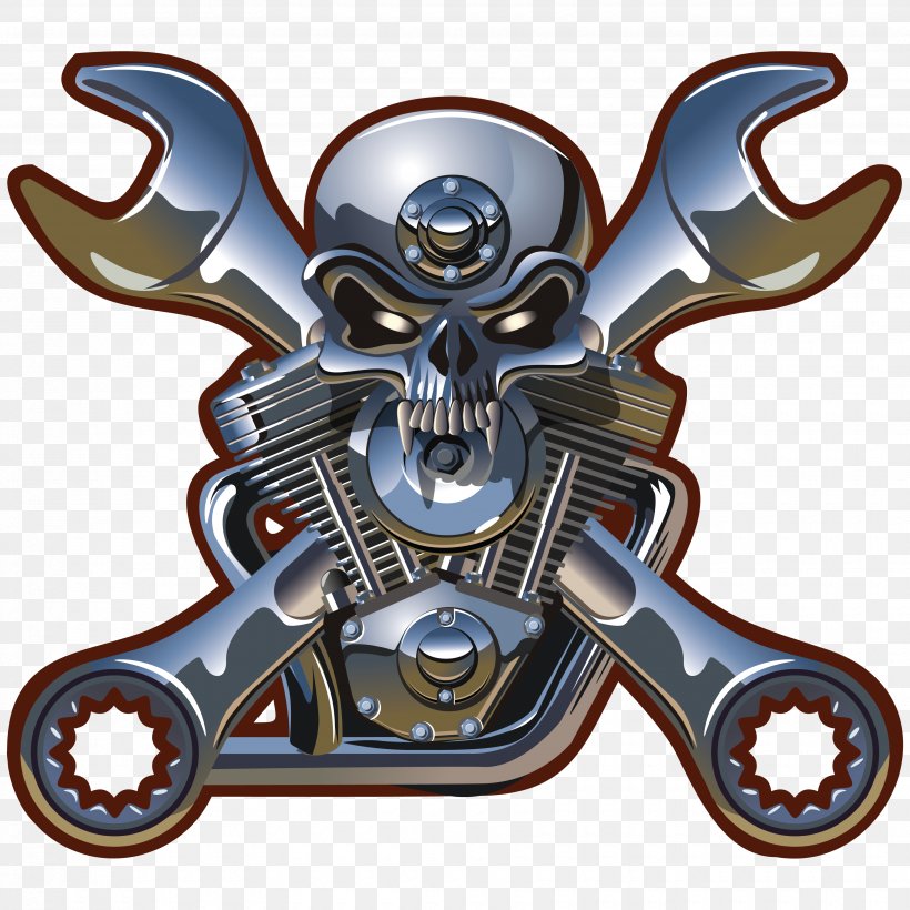 Skull Clip Art, PNG, 3500x3500px, Skull, Automotive Design, Cdr, Logo, Motor Vehicle Download Free