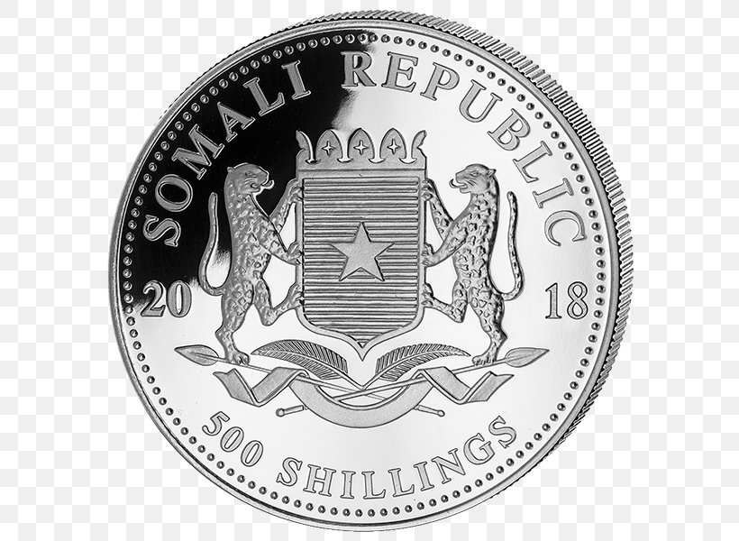Somalia African Bush Elephant Bullion Coin, PNG, 600x600px, Somalia, African Bush Elephant, African Elephant, Badge, Brand Download Free