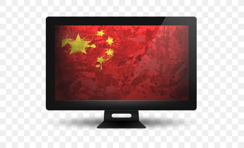 Flag Of China Flag Of The United States National Flag, PNG, 550x500px, Flag Of China, Art, China, Computer Monitor, Display Device Download Free