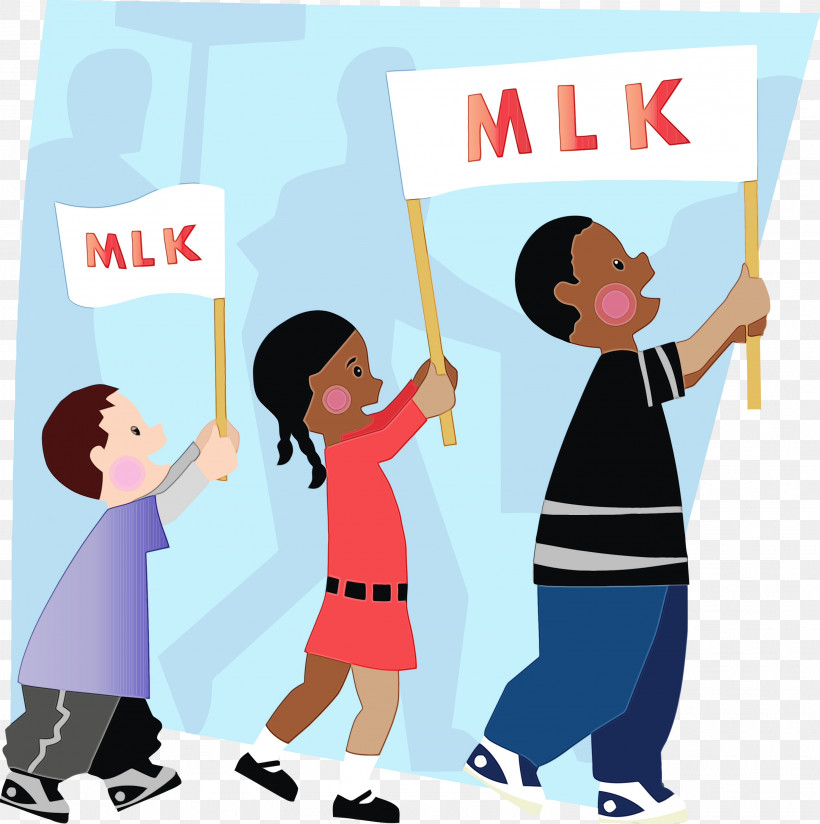 Cartoon Sharing Child Gesture, PNG, 2982x3000px, Martin Luther King Jr Day, Cartoon, Child, Gesture, King Day Download Free