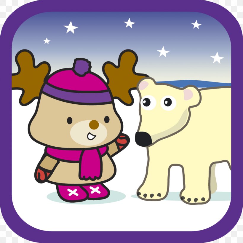 Christmas Book Reindeer Bear Winter, PNG, 1024x1024px, Christmas, Area, Art, Artwork, Autumn Download Free