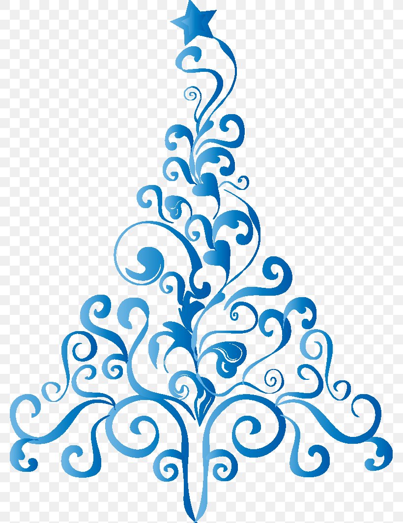 Christmas Tree Blue, PNG, 779x1063px, Christmas Tree, Artwork, Black And White, Blue, Branch Download Free