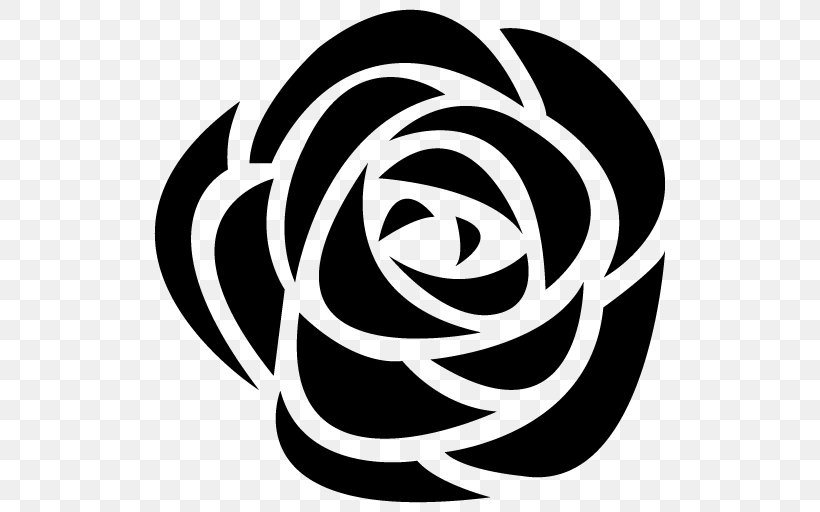 Black Rose, PNG, 512x512px, Rose, Black And White, Black Rose, Emoticon, Flower Download Free
