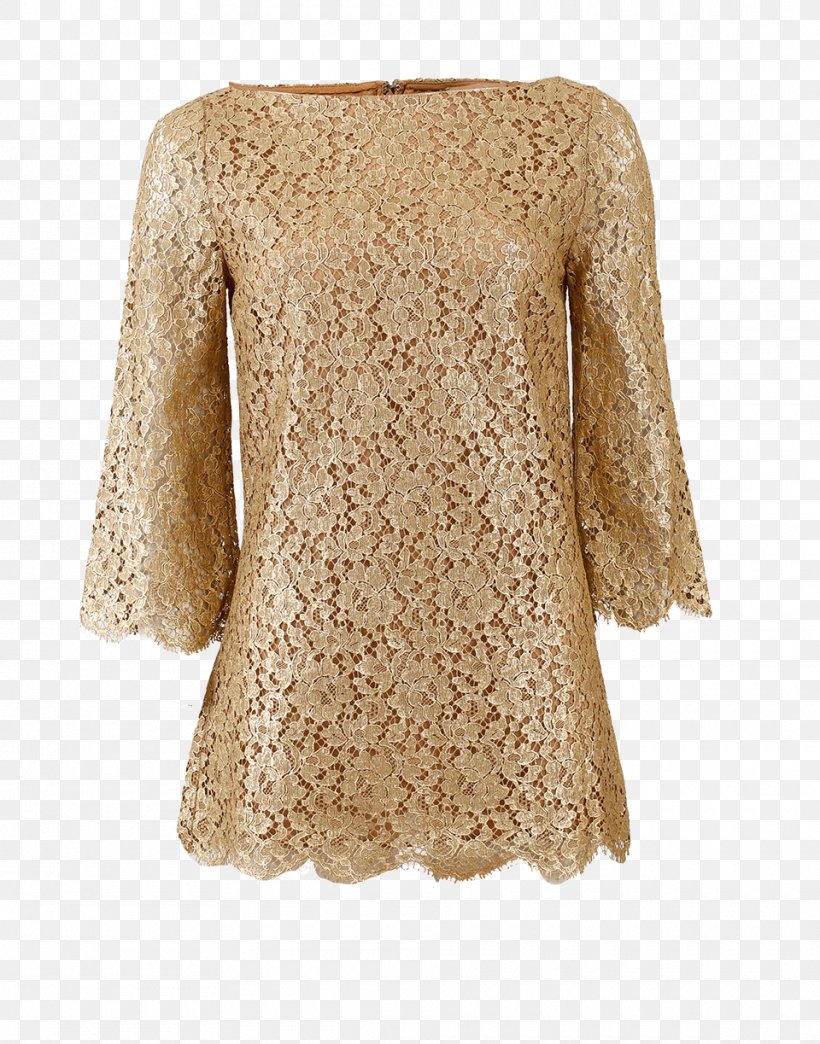 Sleeve Tunic Blouse Lace Top, PNG, 960x1223px, Sleeve, Beige, Blouse, Collar, Day Dress Download Free
