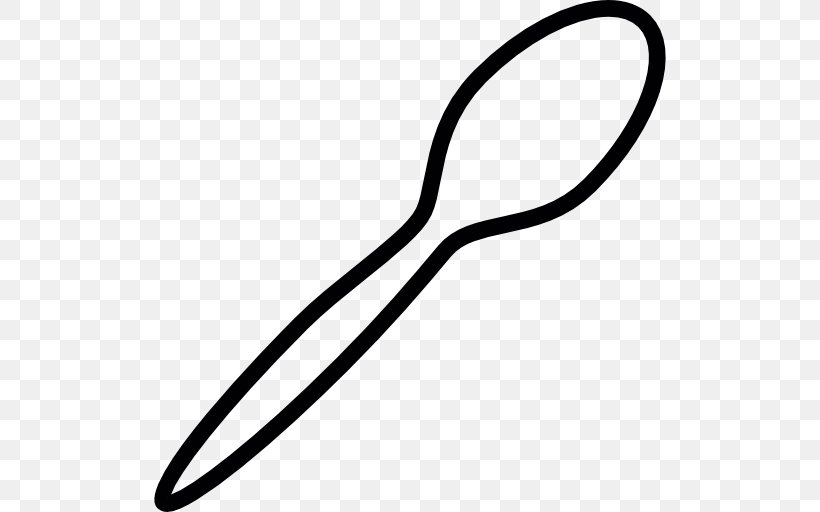 Wooden Spoon Symbol Clip Art, PNG, 512x512px, Spoon, Black, Black And White, Cutlery, Fork Download Free