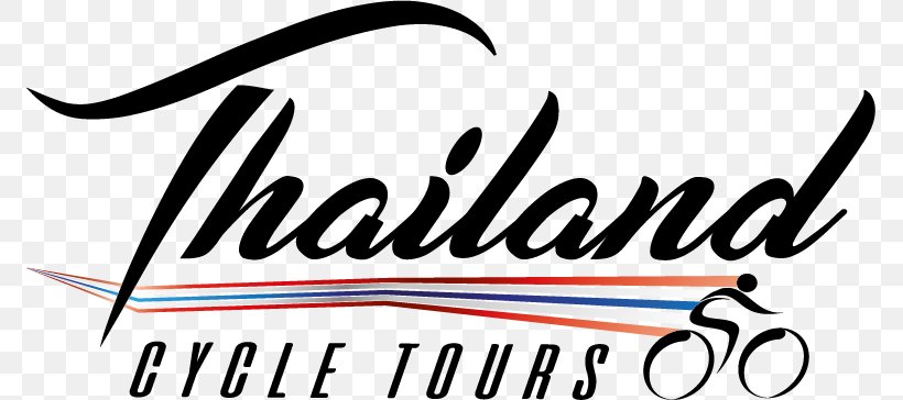 Logo Thailand Cycle Tours Bicycle Tour Information CIMB, PNG, 771x364px, Logo, Area, Art, Bicycle, Black And White Download Free