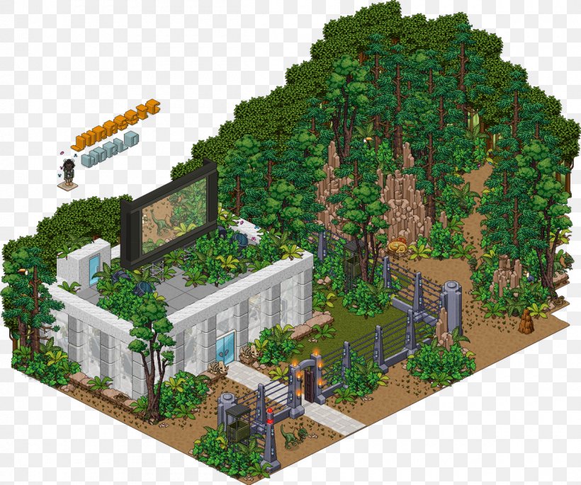 Habbo Laboratory YouTube Science, PNG, 1200x1003px, Habbo, Biome, Content Creation, House, Jurassic Download Free