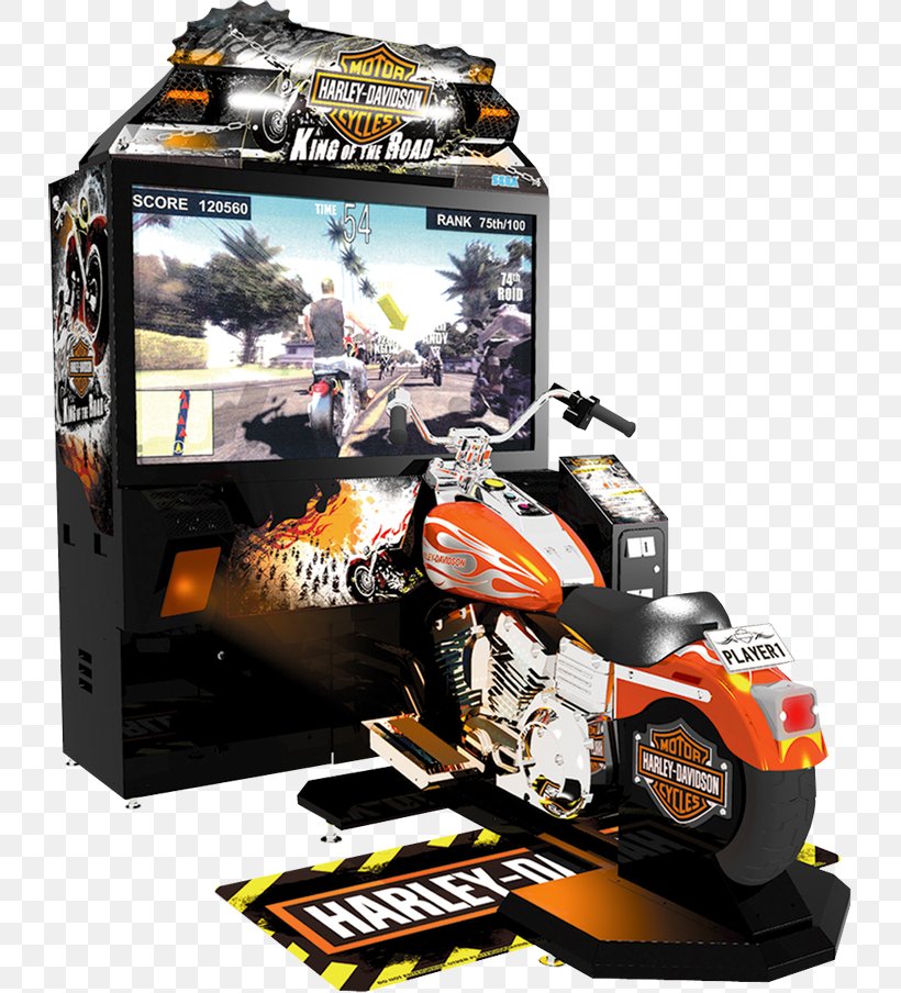Harley-Davidson & L.A. Riders King Of The Road Arcade Game Video Game, PNG, 731x904px, Harleydavidson La Riders, Amusement Arcade, Arcade Game, Game, Harleydavidson Download Free