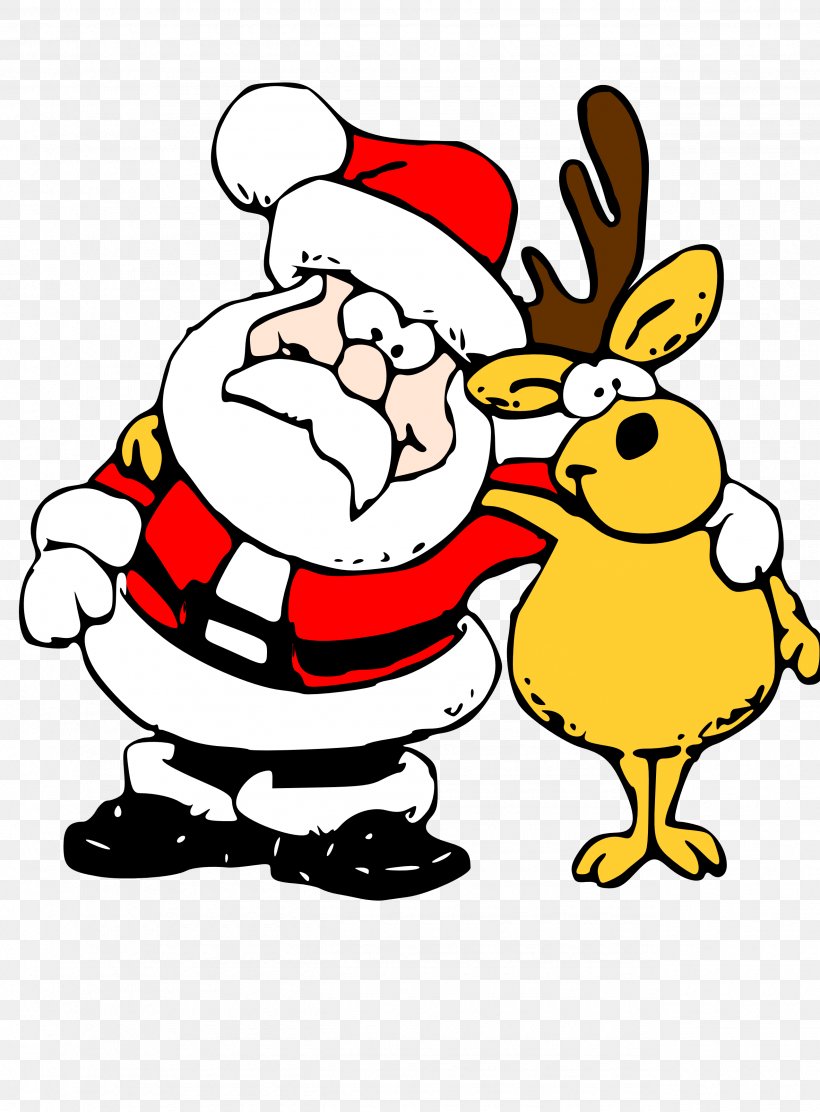 Rudolph Santa Clauss Reindeer Santa Clauss Reindeer Mrs. Claus, PNG, 2555x3467px, Rudolph, Area, Art, Artwork, Beak Download Free