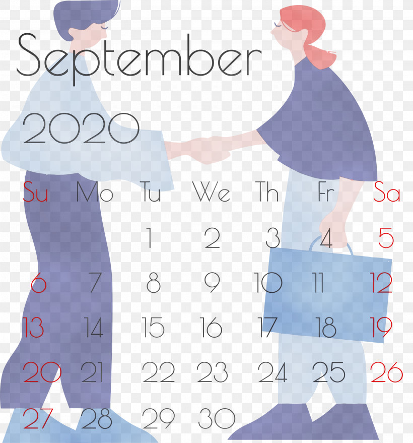 Paper Text Pattern Area Line, PNG, 2796x3000px, September 2020 Printable Calendar, Area, Line, Meter, Paint Download Free
