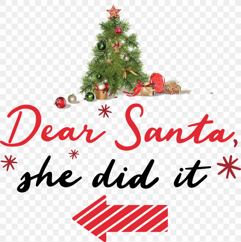 Dear Santa Santa Claus Christmas, PNG, 2992x3000px, Dear Santa, Christmas, Christmas Day, Christmas Ornament, Christmas Ornament M Download Free