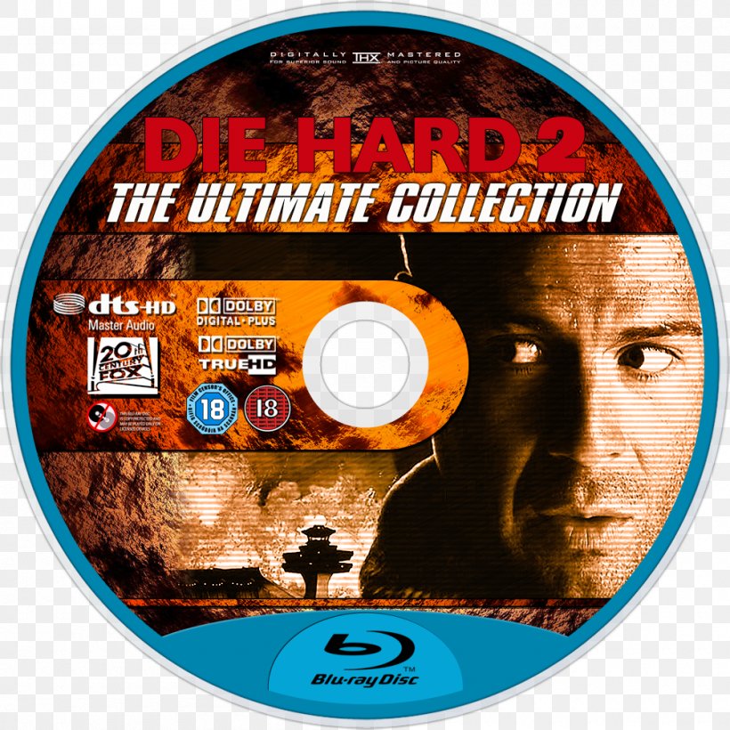 Blu-ray Disc Die Hard With A Vengeance DVD Die Hard Film Series Compact Disc, PNG, 1000x1000px, 4k Resolution, Bluray Disc, Compact Disc, Die Hard, Die Hard 2 Download Free
