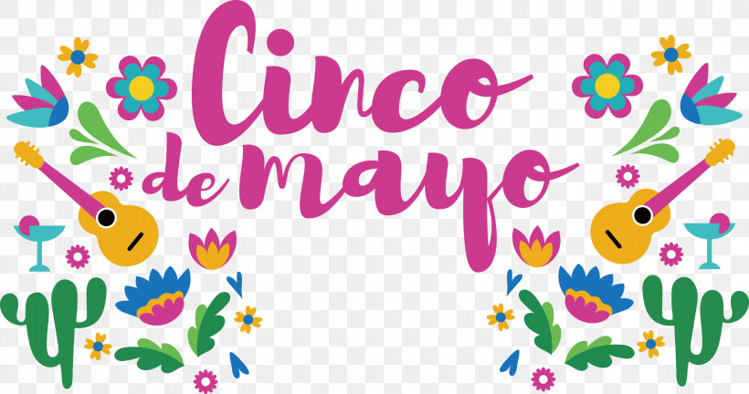 Cinco De Mayo Fifth Of May Mexico, PNG, 3000x1584px, Cinco De Mayo, Fifth Of May, Floral Design, Flower, Happiness Download Free