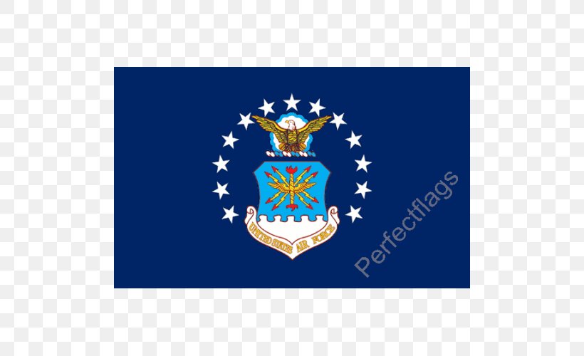 Flag Of The United States Air Force Military, PNG, 500x500px, United States, Air Force, Badge, Brand, Crest Download Free
