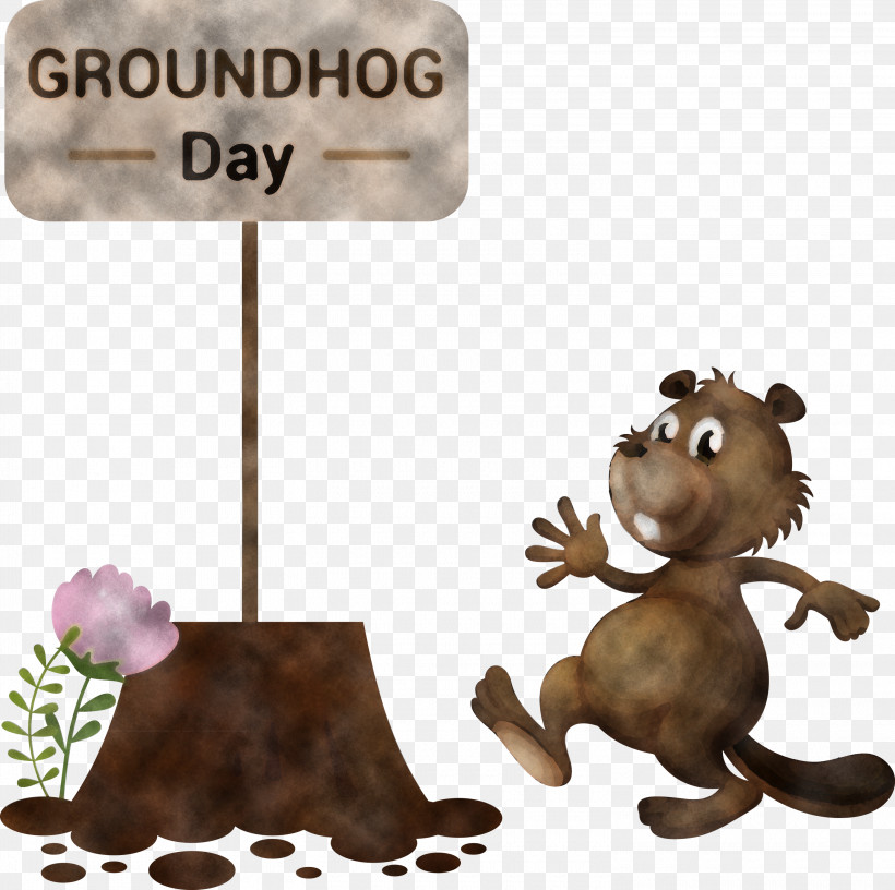 Groundhog Groundhog Day Happy Groundhog Day, PNG, 3000x2987px, Groundhog, Animal Figure, Beaver, Cartoon, Groundhog Day Download Free