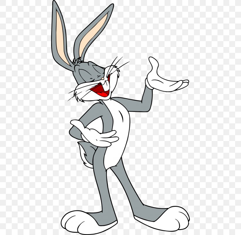 Bugs Bunny In Double Trouble Looney Tunes Clip Art, PNG, 800x800px, Watercolor, Cartoon, Flower, Frame, Heart Download Free