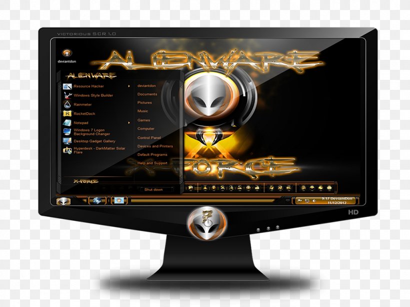 Computer Monitors DeviantArt Alienware Display Device, PNG, 1024x768px, Computer Monitors, Alienware, Art, Artist, Brand Download Free