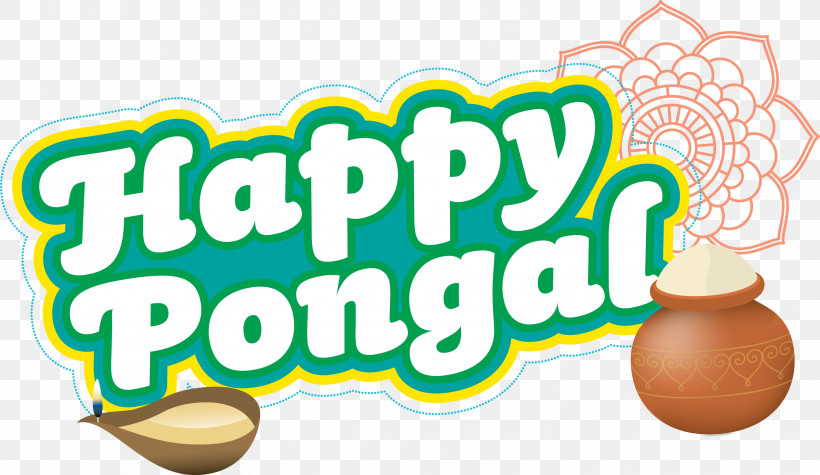 Pongal Festival Happy Pongal, PNG, 2999x1740px, Pongal Festival, Happy Pongal, Line, Logo, M Download Free