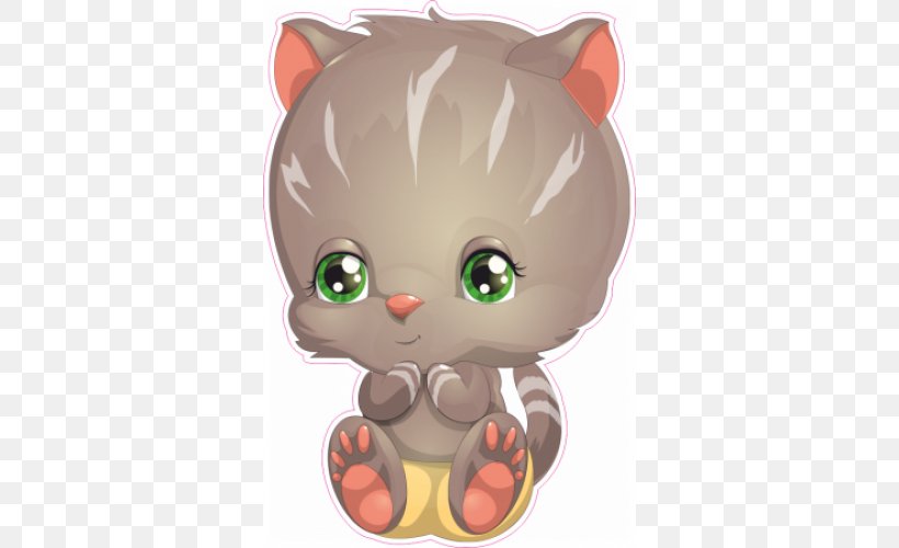 Puppy Kitten Dog Cat, PNG, 500x500px, Puppy, Animal, Carnivoran, Cartoon, Cat Download Free