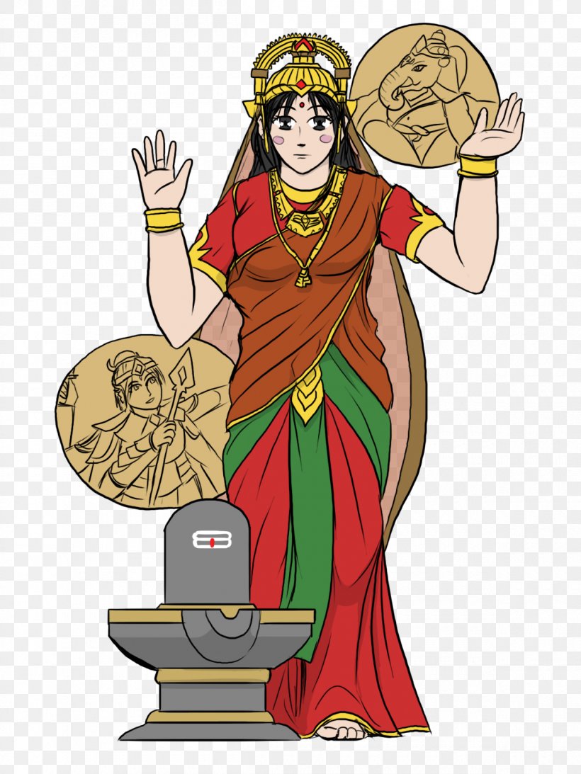 Shiva Krishna Parvati Kali Ganesha, PNG, 1200x1600px, Shiva, Art, Cartoon,  Costume Design, Devi Download Free