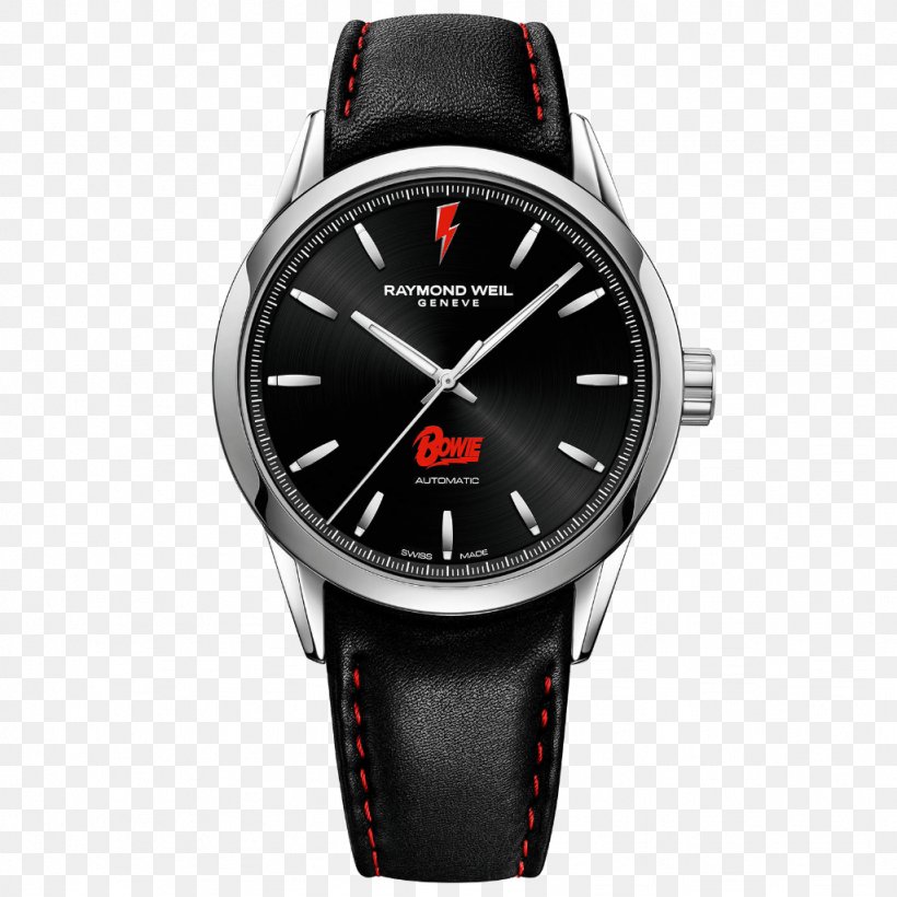 Raymond Weil Automatic Watch Chronograph Watch Strap, PNG, 1024x1024px, Raymond Weil, Automatic Watch, Black Leather Strap, Bracelet, Brand Download Free