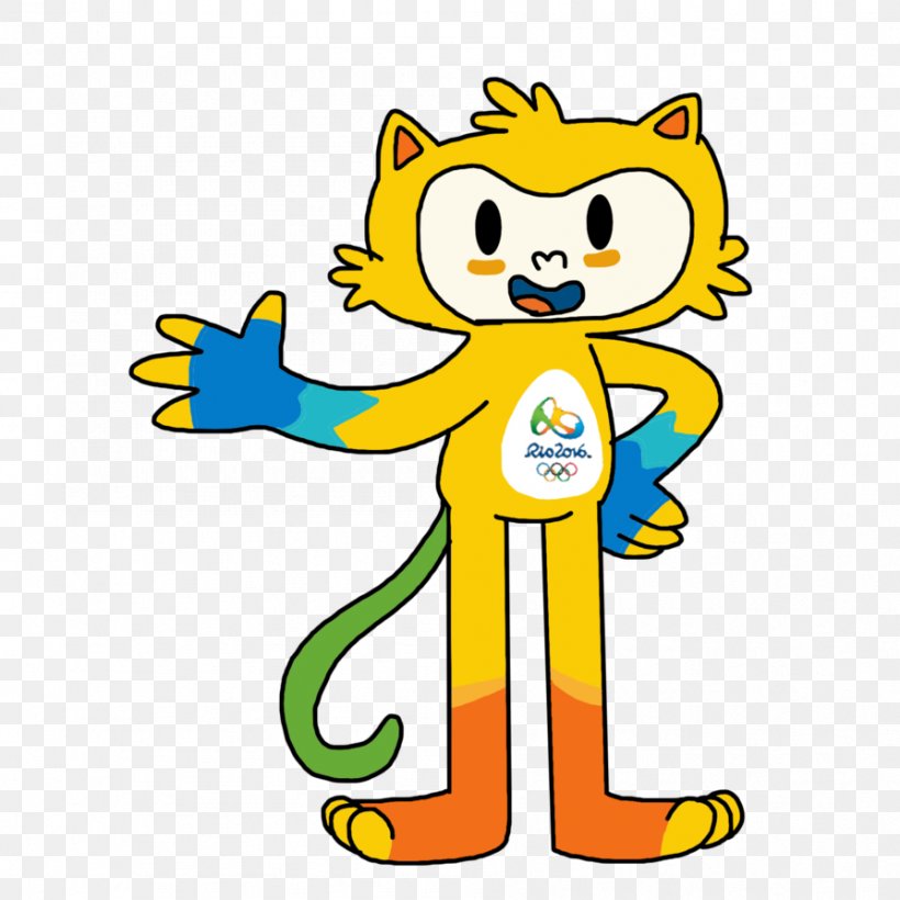 2016 Summer Olympics Vinicius And Tom Art Drawing Mascot, PNG, 894x894px, Vinicius And Tom, Animal Figure, Area, Art, Artwork Download Free