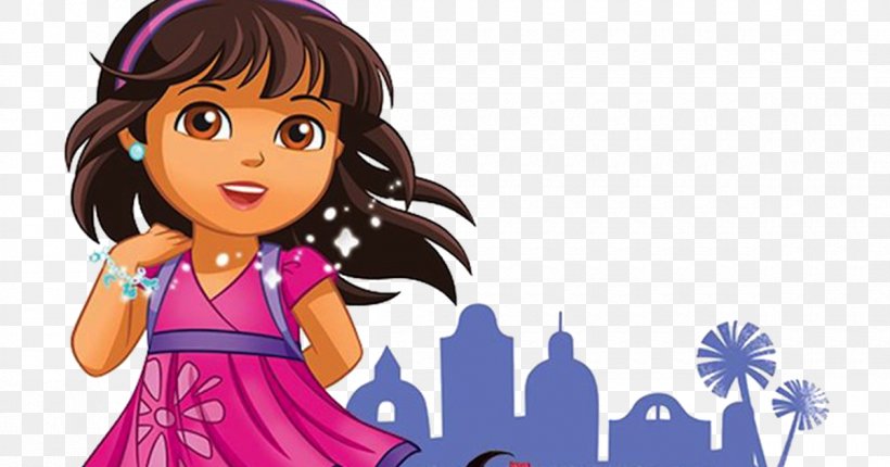 Dora And Friends: Into The City! Nickelodeon Animation Spin-off, PNG, 1200x630px, Watercolor, Cartoon, Flower, Frame, Heart Download Free