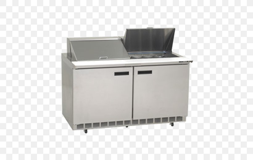 Table Refrigerator Delfield UC4460N Sandwich Refrigeration, PNG, 520x520px, Table, Door, Drawer, Food, Freezers Download Free